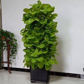 Home Garden Indoor Stackable 7 Layers 28 Plant Sites Hydroponics Growing Systems Kit Aeroponic Tower