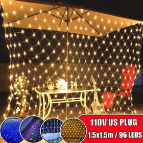 LED String Light Net Mesh Curtain Xmas Wedding Party Outdoor Christmas Lights