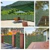 Faux Ivy Leaf Decorative Privacy Fence