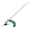 4 in 1 Multi-Functional Trimming Tool, 31CC 4-Cycle Garden Tool System with Gas Pole Saw, Hedge Trimmer, Grass Trimmer, and Brush Cutter EPA Compliant