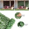 Faux Ivy Leaf Decorative Privacy Fence