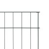 Garden Fence Set 39.2"x31.4" Green