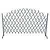 Trellis Fence Solid Firwood 5.9'x3.3' Gray