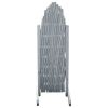 Trellis Fence Solid Firwood 5.9'x3.3' Gray