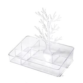 Simple And Transparent Desktop Storage Box (Option: Transparent)