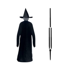 7-color Lighting Scene Props Garden Decoration (Option: The wizard to the ground)