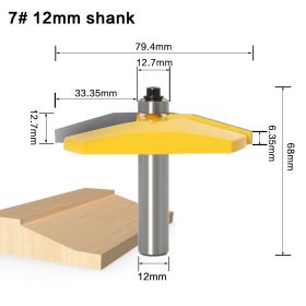 Woodworking cabinet door milling cutter (Option: N)