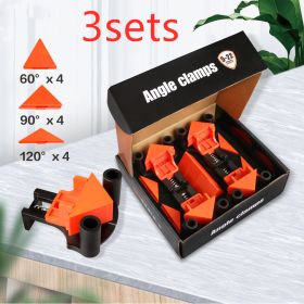 Punch Installer 90 Degree Right Angle Clip Photo Frame Clip Picture Frame Clip (Option: 12pcs set)