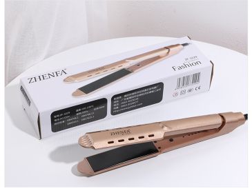 Curling Irons For Wet And Dry Straight Curling (Option: Gold-EU)