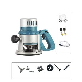 Multifunctional Trimming Machine Unlocking Keyhole And Tenoning Tool (Option: 1style-EU)