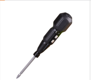 Rechargeable Electric Screwdriver Household Small Electric Driver (Option: Black-USB-There are accessories)