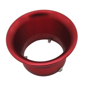 Cross-country Motorcycle Refitted Wind Cup 50mm Carburetor Air Filter Joint Horn (Color: Red)