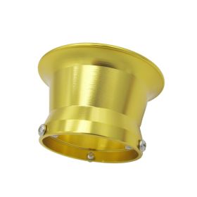 Cross-country Motorcycle Refitted Wind Cup 50mm Carburetor Air Filter Joint Horn (Color: Gold)