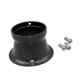 Cross-country Motorcycle Refitted Wind Cup 50mm Carburetor Air Filter Joint Horn (Color: Black)