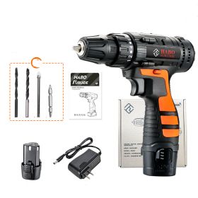 12V Lithium Electric Drill Rechargeable Multifunctional Household Electric Screwdriver (Option: 2A)