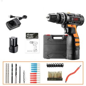 12V Lithium Electric Drill Rechargeable Multifunctional Household Electric Screwdriver (Option: 9A)