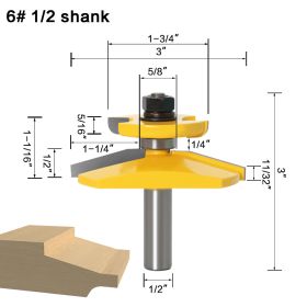 Woodworking cabinet door milling cutter (Option: F)