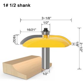 Woodworking cabinet door milling cutter (Option: A)