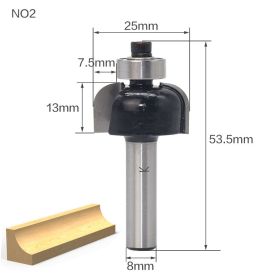 Industrial woodworking milling cutter (Option: Chamfering knife)