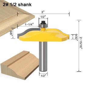 Woodworking cabinet door milling cutter (Option: B)