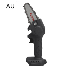 4 Inch Mini Saw Cordless Electric Chain Saw Single Hand Saw (Option: AU-8 Style)