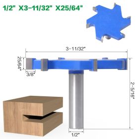 Woodworking Tools With Extended T-slot Cutters, Groove Cutters, T-slot Cutters (Option: 85x10mm)