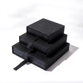 Anti-oxidation PE Film Jewelry Storage Box Color Film Suspension Box (Option: Galaxy Black-7 Ã— 7 Ã— 2cm)