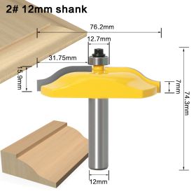 Woodworking cabinet door milling cutter (Option: I)