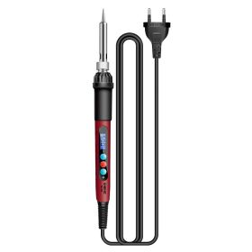 Constant Temperature Electric Soldering Iron Set Adjustable Temperature 60W Digital Display Internal Heat Welding (Option: Rotary thermostat-Single-EU)