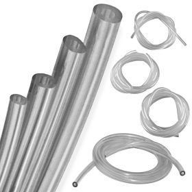 4 Petrol Fuel Line Hose Gas Pipe Tubing For Trimmer Chainsaw Mower Blower Tools (Option: Clear)