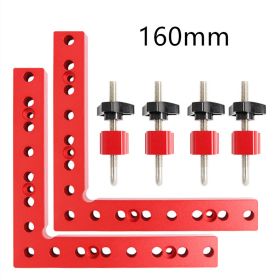 Right Angle Positioning Ruler Aluminum Alloy Height Ruler (Option: 160mm-6 piece set)