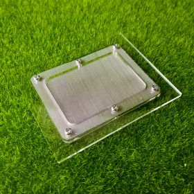 Stainless Steel Mesh Acrylic Ant Escape Cover (Option: 4 Style)