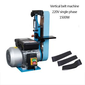 Small Vertical Sanding Belt Machine Electric Burr Woodworking Grinding Polishing Machine Knife Sharpening Tool (Option: 915A 220V-US)