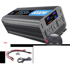 Charging Pure Sine Wave Inverter (Option: 12V6000W LCD charging)